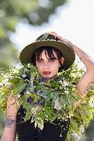 Floral Fashion Show At The Tuileries Garden - Paris