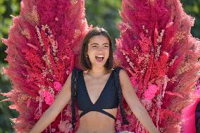 Floral Fashion Show At The Tuileries Garden - Paris