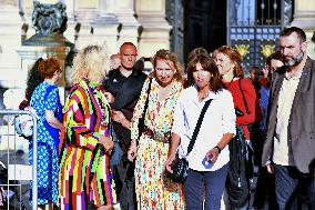 Inauguration Of Nuit Blanche Event By Anne Hidalgo - Paris