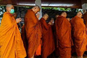 Indonesian Buddhists Celebrate The Birth Of Buddha At Borobudur Temple