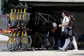 World Bicycle Day In Mexico City