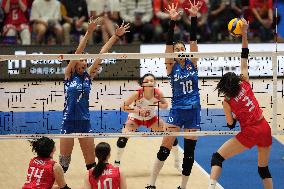(SP)JAPAN-NAGOYA-VOLLEYBALL-NATIONS LEAGUE-WOMEN-CHN VS JPN