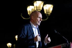 Election Campaign Of Mera25 And The Leader Yanis Varoufakis In Athens