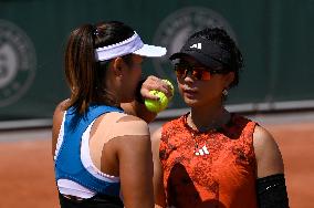 (SP)FRANCE-PARIS-TENNIS-ROLAND GARROS-FRENCH OPEN-WOMEN'S DOUBLES