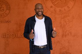 French Open - VIPs Pose At The Village