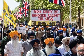 Sikhs Mark The Anniversary Of The 1984 Massacre In London