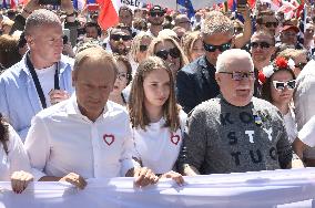 March For Democracy - Warsaw
