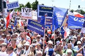 March For Democracy - Warsaw
