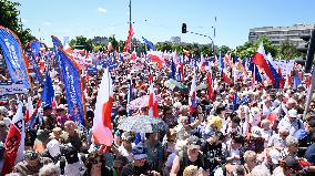 March For Democracy - Warsaw