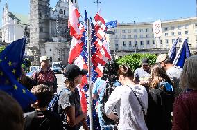 March For Democracy - Warsaw