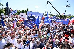 March For Democracy - Warsaw
