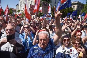 March For Democracy - Warsaw