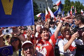 March For Democracy - Warsaw