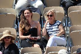 Roland Garros 2023 - Celebrities In The Stands - Day 8 NB