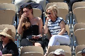 Roland Garros 2023 - Celebrities In The Stands - Day 8 NB