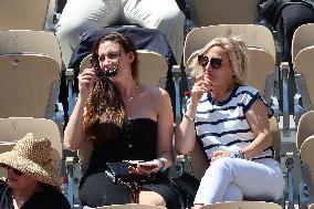 Roland Garros 2023 - Celebrities In The Stands - Day 8 NB