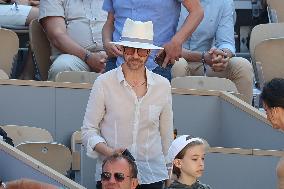 Roland Garros 2023 - Celebrities In The Stands - Day 8 NB