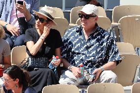 Roland Garros 2023 - Celebrities In The Stands - Day 8 NB