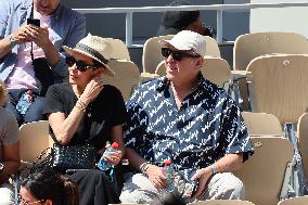 Roland Garros 2023 - Celebrities In The Stands - Day 8 NB