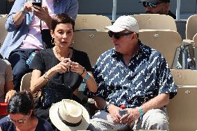 Roland Garros 2023 - Celebrities In The Stands - Day 8 NB