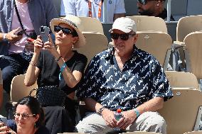 Roland Garros 2023 - Celebrities In The Stands - Day 8 NB