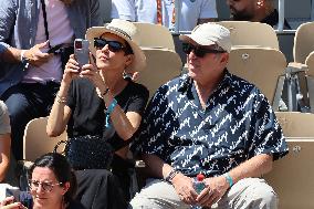 Roland Garros 2023 - Celebrities In The Stands - Day 8 NB