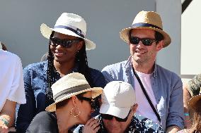 Roland Garros 2023 - Celebrities In The Stands - Day 8 NB