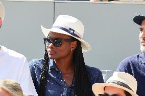 Roland Garros 2023 - Celebrities In The Stands - Day 8 NB