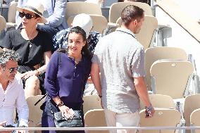 Roland Garros 2023 - Celebrities In The Stands - Day 8 NB