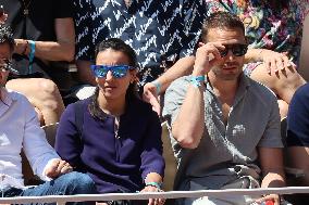 Roland Garros 2023 - Celebrities In The Stands - Day 8 NB