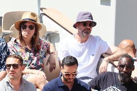 Roland Garros 2023 - Celebrities In The Stands - Day 8 NB