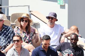 Roland Garros 2023 - Celebrities In The Stands - Day 8 NB