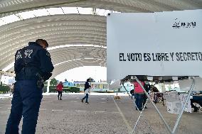 Polling Station Openings For Elections In The State Of Mexico