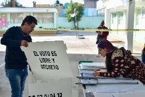 Polling Station Openings For Elections In The State Of Mexico