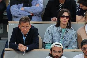 Roland Garros 2023 - Celebrities In The Stands - Day 8 NB