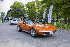 SWEDEN-STOCKHOLM-VINTAGE & ANTIQUE CAR SHOW