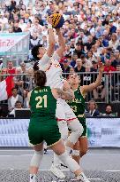 (SP)AUSTRIA-VIENNA-3X3 BASKETBALL-FIBA WORLD CUP-WOMEN-CHN VS AUS