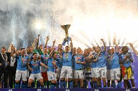 (SP)ITALY-NAPLES-FOOTBALL-SERIE A-NAPOLI VS SAMPDORIA