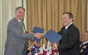 Japan-Australia defense ministerial talks