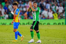 Real Betis v Valencia CF - LaLiga Santander