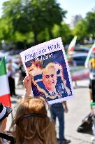 Rally Of Iranians Against The Regime Of Tehran - Paris