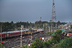INDIA-ODISHA-BALASORE-RAIL TRAFFIC-RESUMPTION