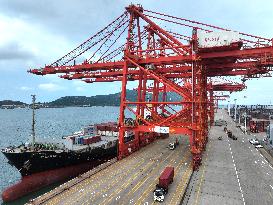 Port Trade Growth In Lianyungang