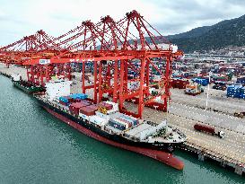 Port Trade Growth In Lianyungang