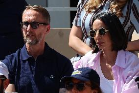 Roland Garros 2023 - Celebrities In The Stands - Day 9 NB