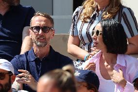 Roland Garros 2023 - Celebrities In The Stands - Day 9 NB