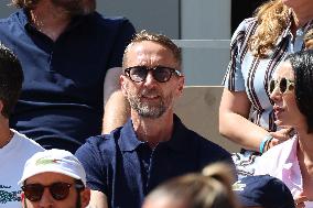 Roland Garros 2023 - Celebrities In The Stands - Day 9 NB