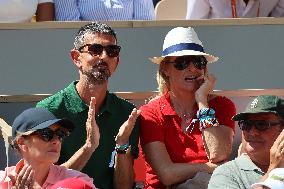 Roland Garros 2023 - Celebrities In The Stands - Day 9 NB