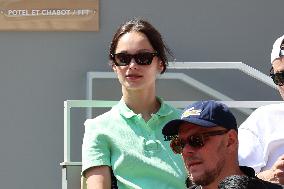 Roland Garros 2023 - Celebrities In The Stands - Day 9 NB