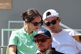 Roland Garros 2023 - Celebrities In The Stands - Day 9 NB